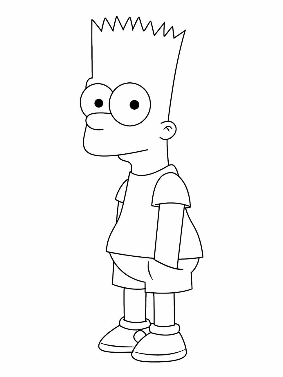 simpsons para colorir 59