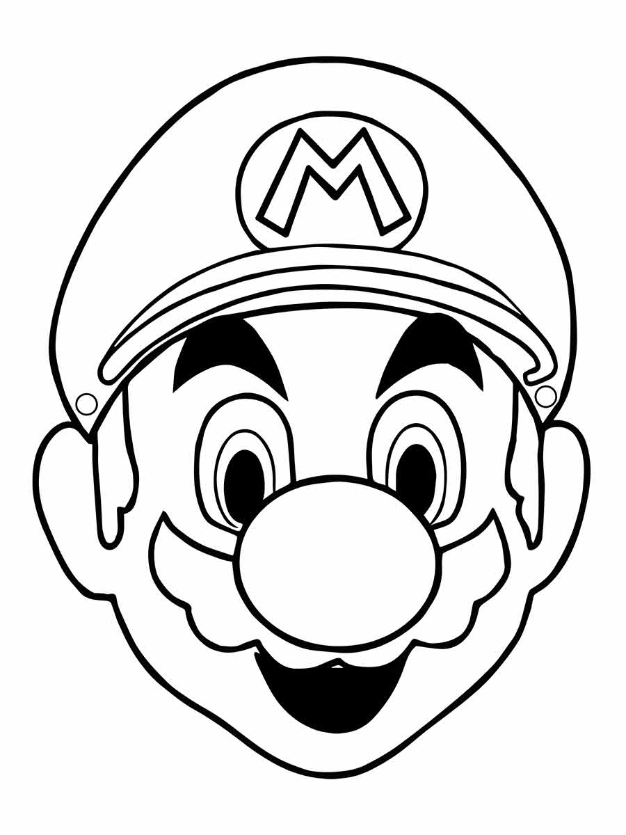 super mario bros para colorir 13