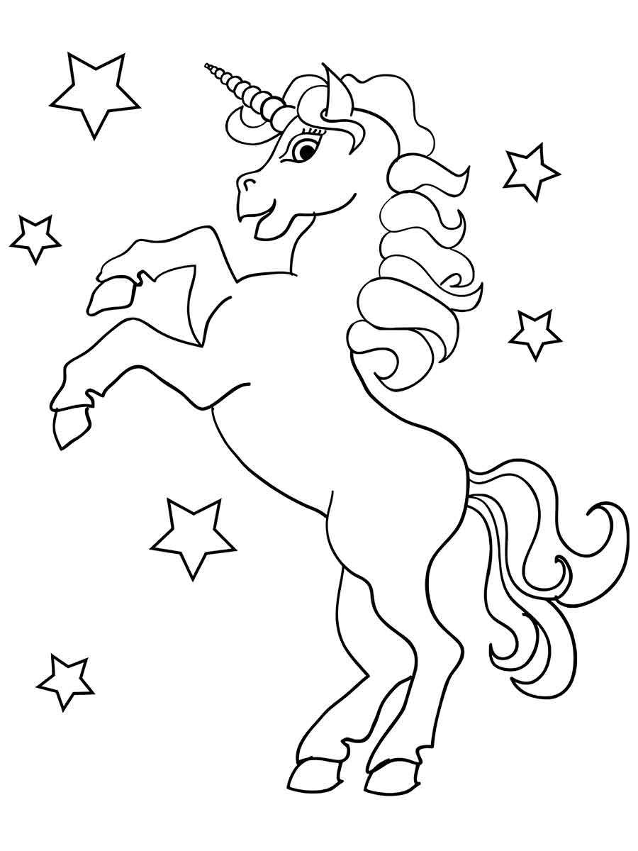 unicornio para colorir 12