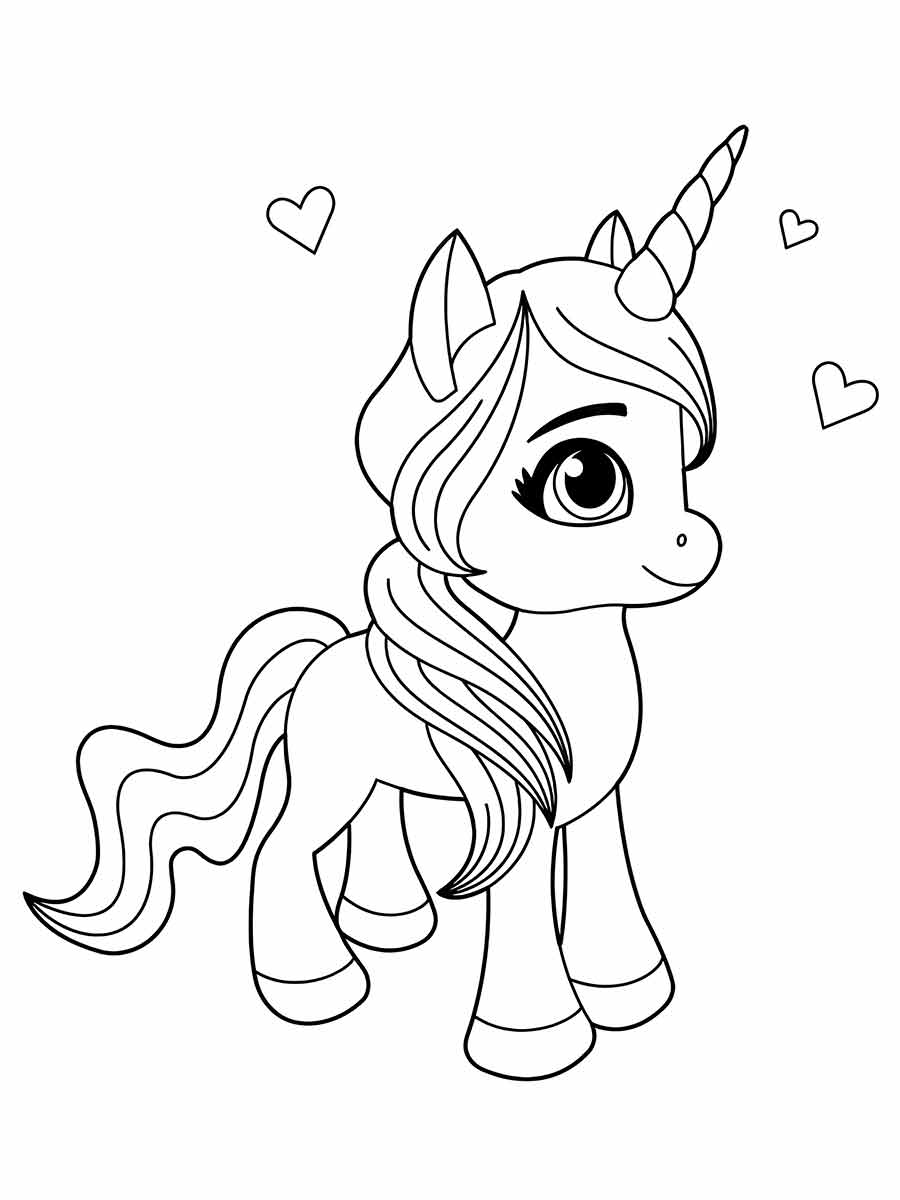 unicornio para colorir 24