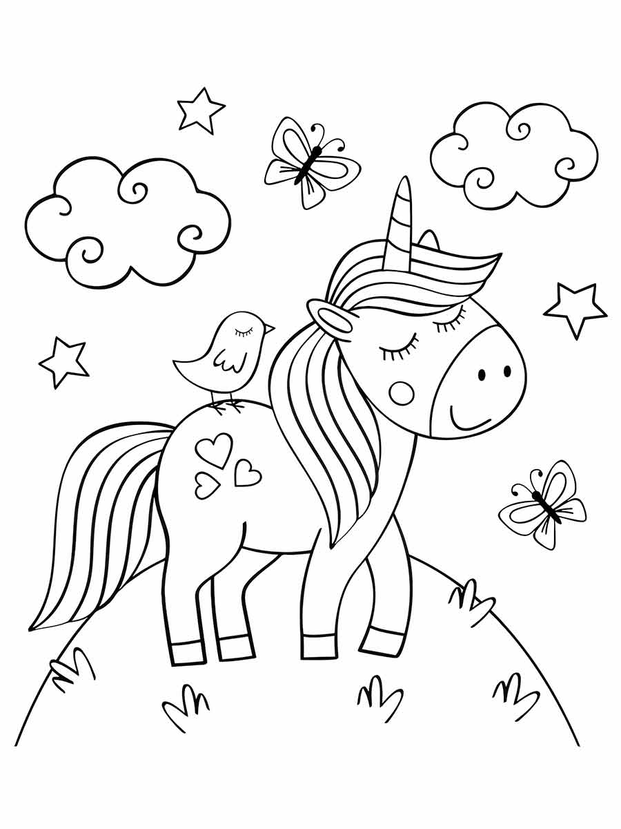 unicornio para colorir 31