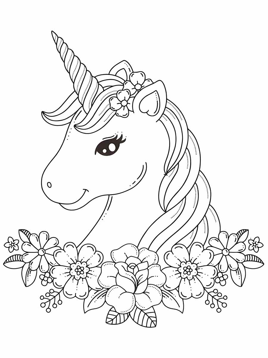 unicornio para colorir 44