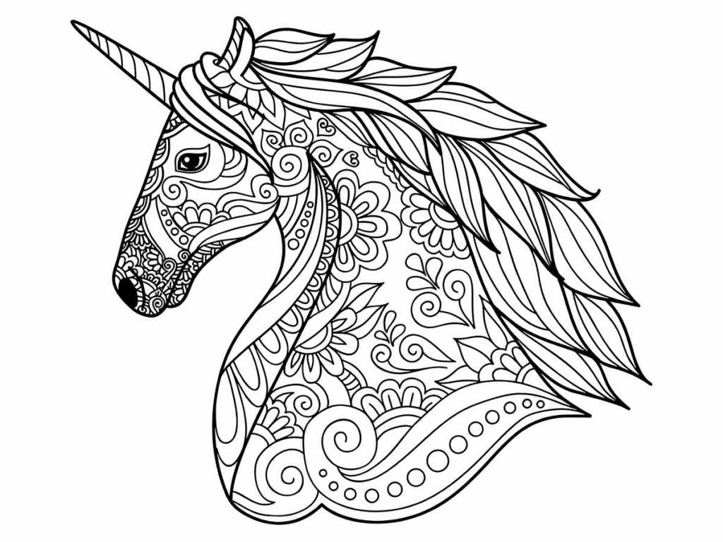 unicornio para colorir 68