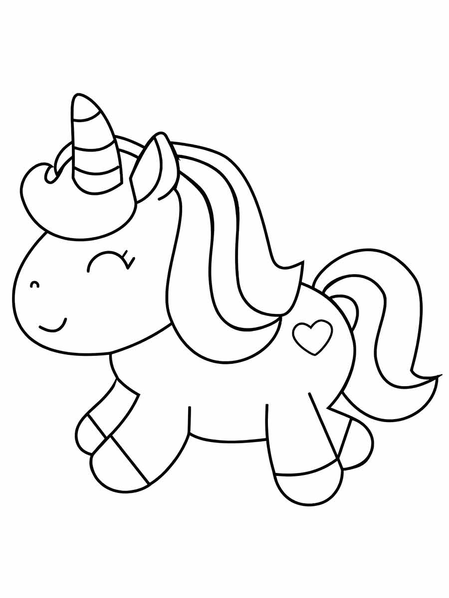 unicornio para colorir 8