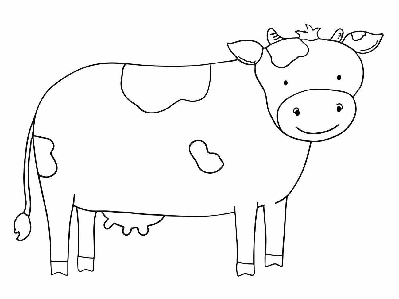 vacas para colorir 11