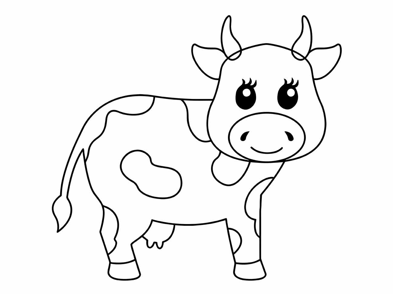 vacas para colorir 17