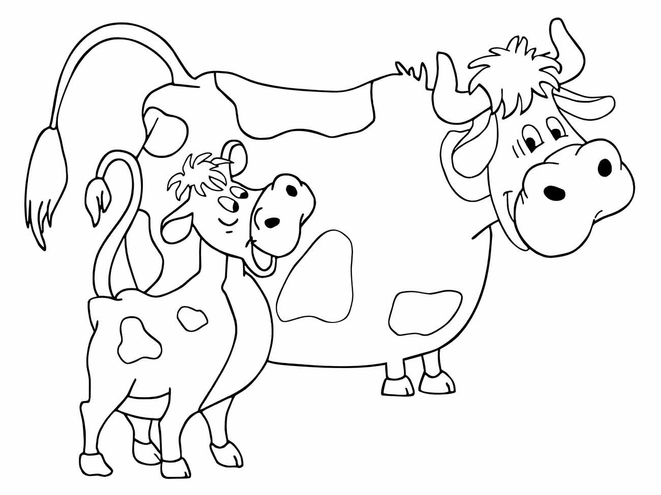 vacas para colorir 20