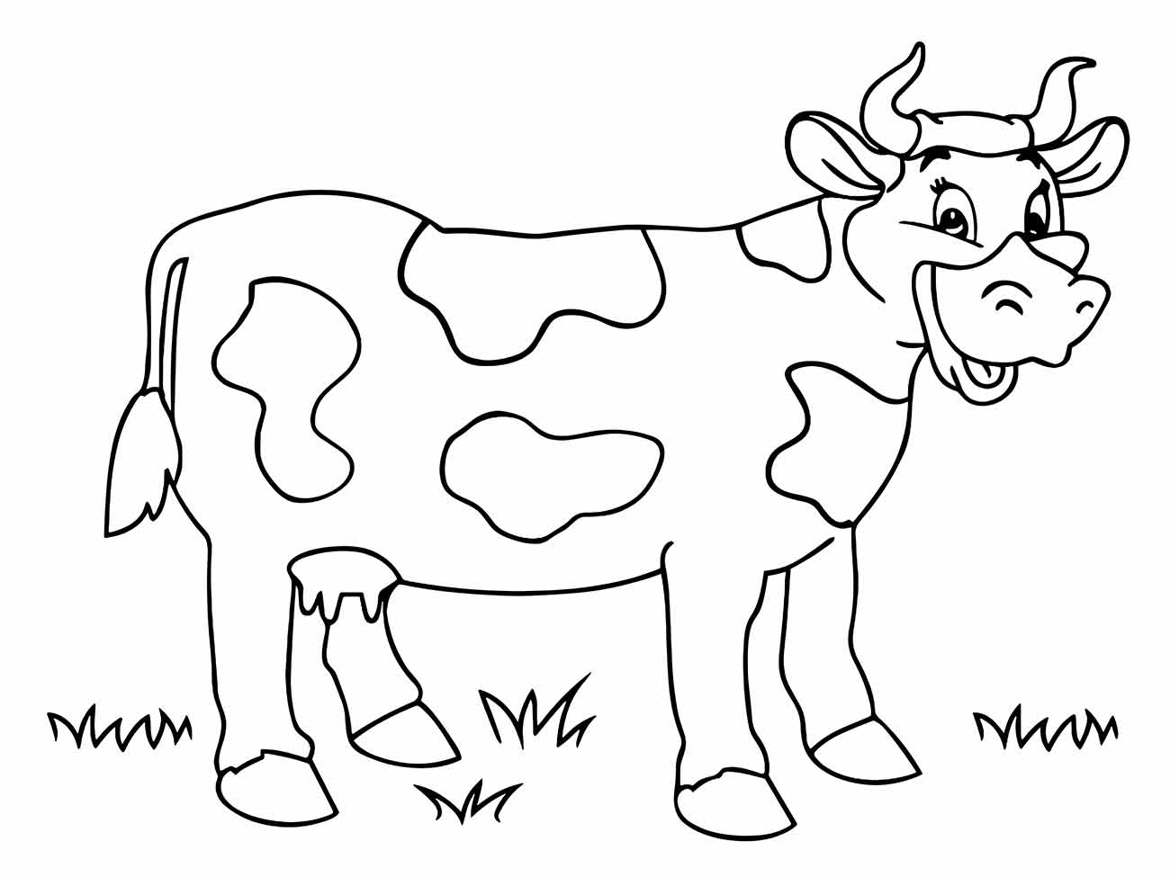 vacas para colorir 21