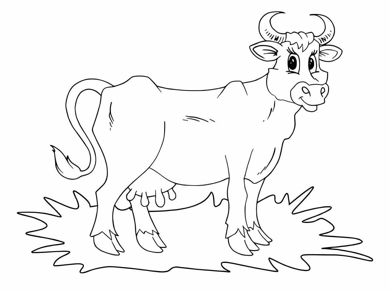 vacas para colorir 27