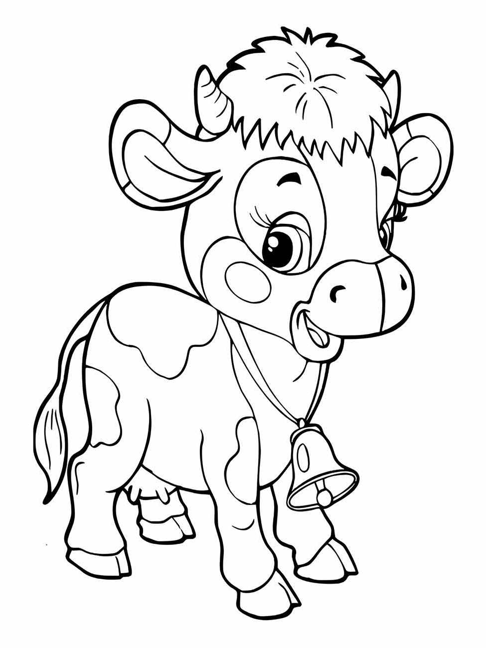 vacas para colorir 29