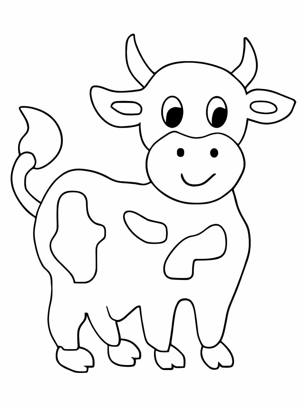 vacas para colorir 30