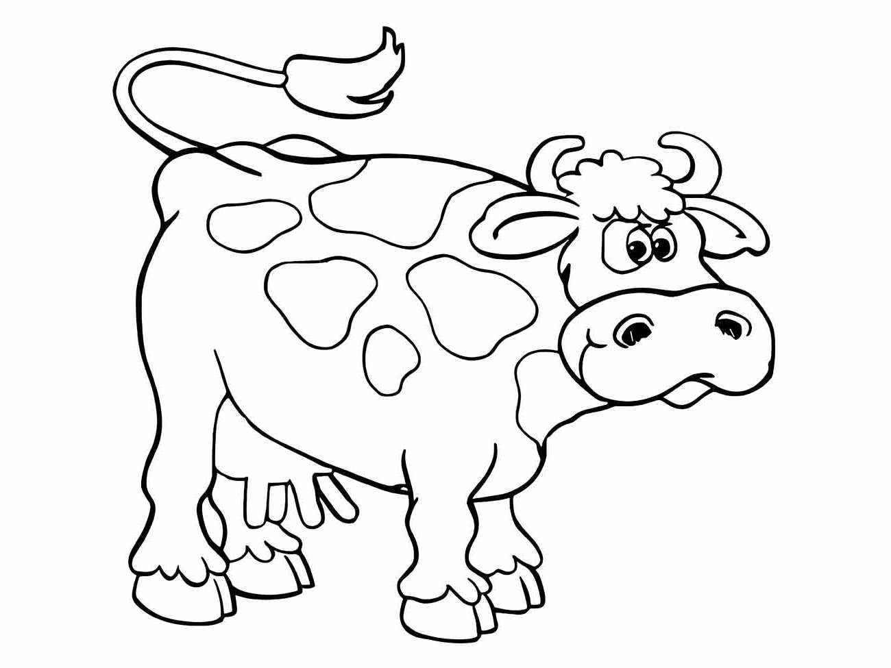 vacas para colorir 4