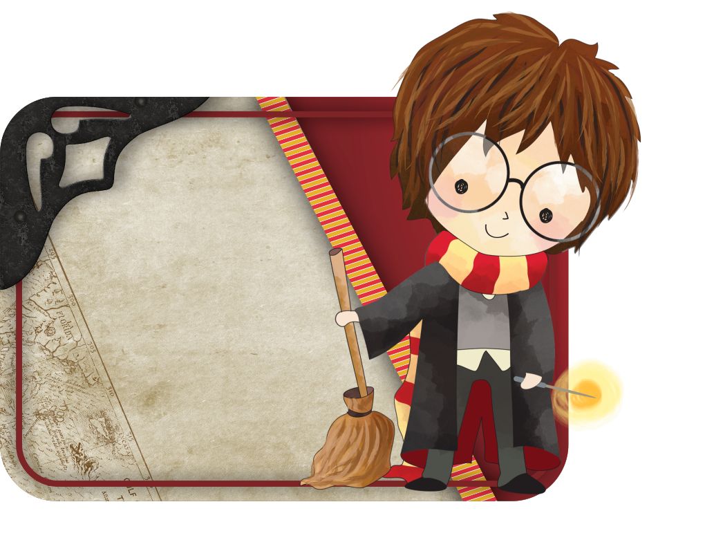 Etiqueta Escolar Harry Potter (1)