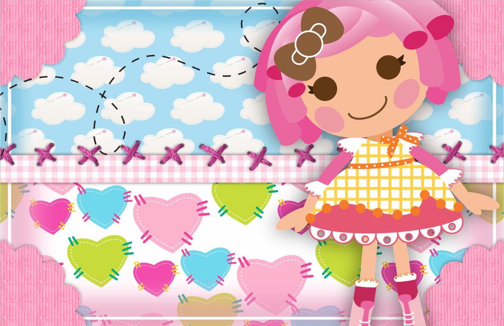 Etiqueta Escolar LalaLoopsy (2)