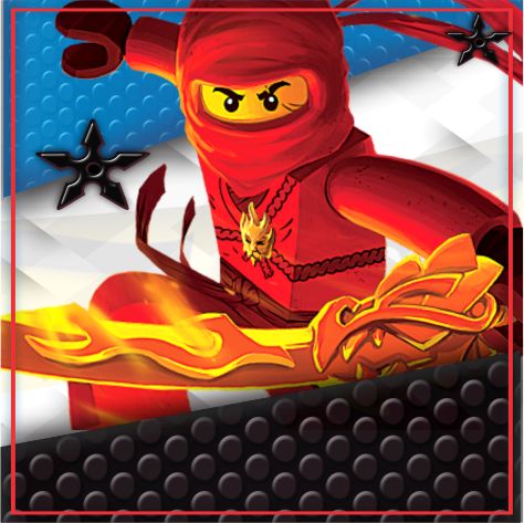 Etiqueta Escolar Lego NinjaGo (6)