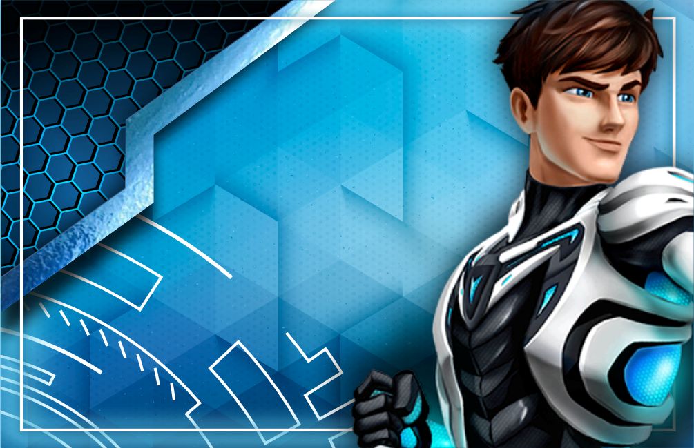 Etiqueta Escolar Max Steel (2)