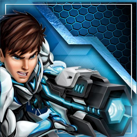 Etiqueta Escolar Max Steel (6)