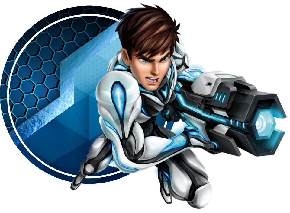 Etiqueta Escolar Max Steel (8)