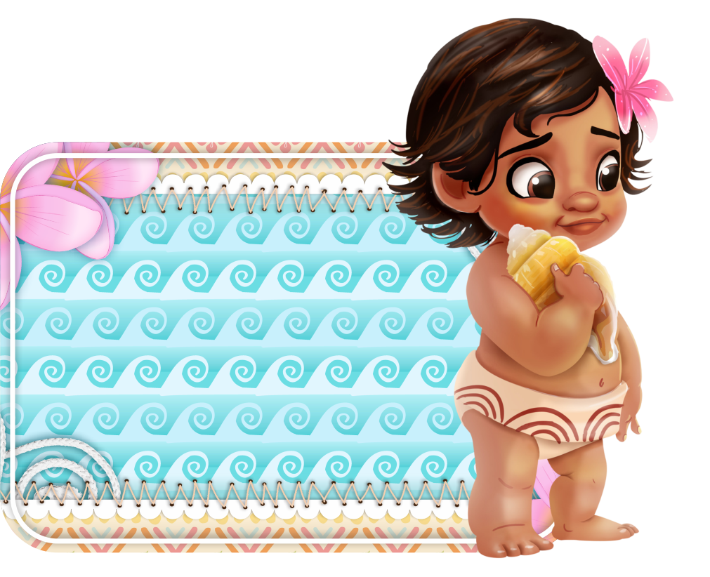 Etiqueta Escolar Moana Baby (1)