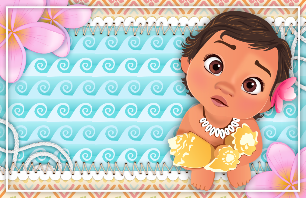 Etiqueta Escolar Moana Baby (2)