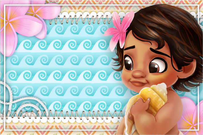 Etiqueta Escolar Moana Baby (3)