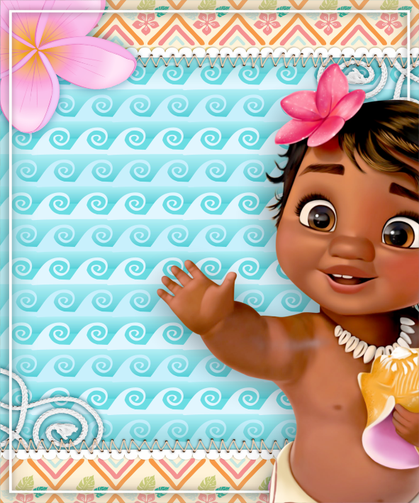 Etiqueta Escolar Moana Baby (5)