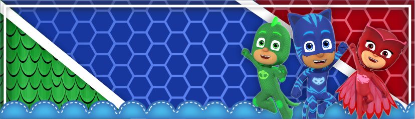 Etiqueta Escolar PJ Masks (4)