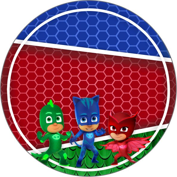 Etiqueta Escolar PJ Masks (8)