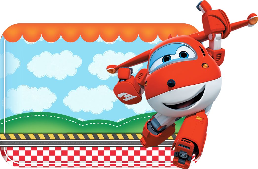 Etiqueta Escolar Super Wings (1)