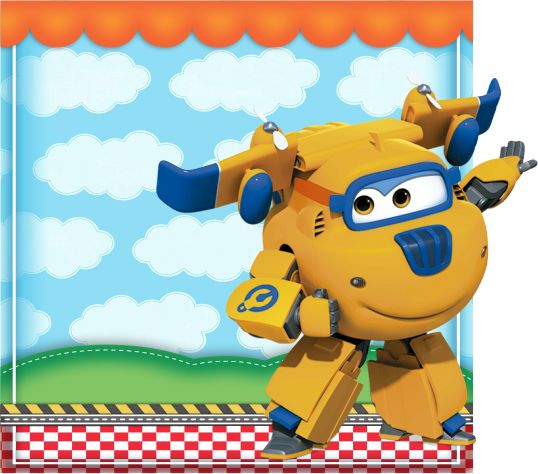 Etiqueta Escolar Super Wings (6)