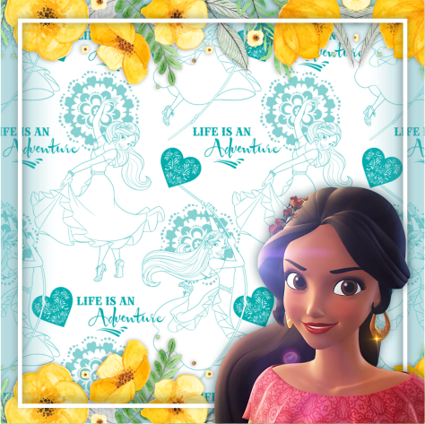 Etiqueta escolar Elena de Avalor (6)