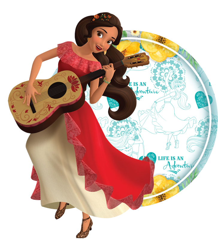 Etiqueta escolar Elena de Avalor (8)