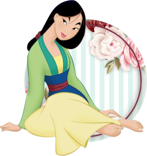 Etiqueta escolar Mulan (8)