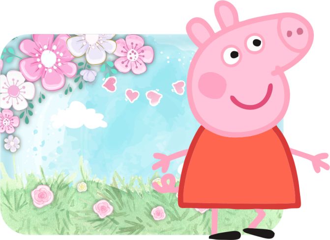 Etiqueta escolar Peppa Pig (1)