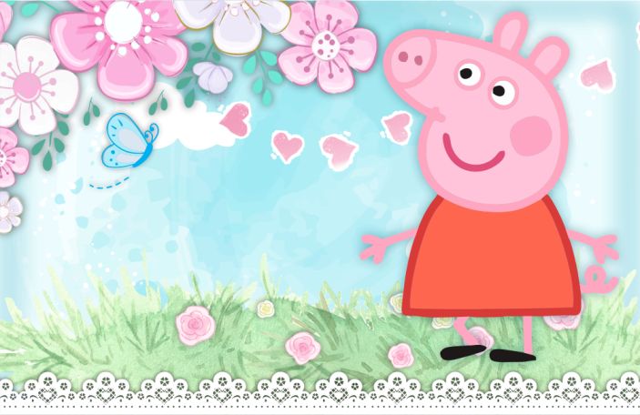 Etiqueta escolar Peppa Pig (2)