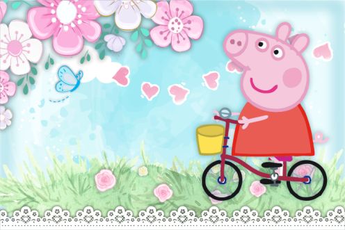 Etiqueta escolar Peppa Pig (3)