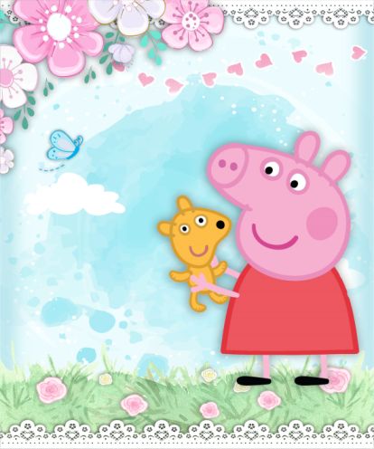 Etiqueta escolar Peppa Pig (5)