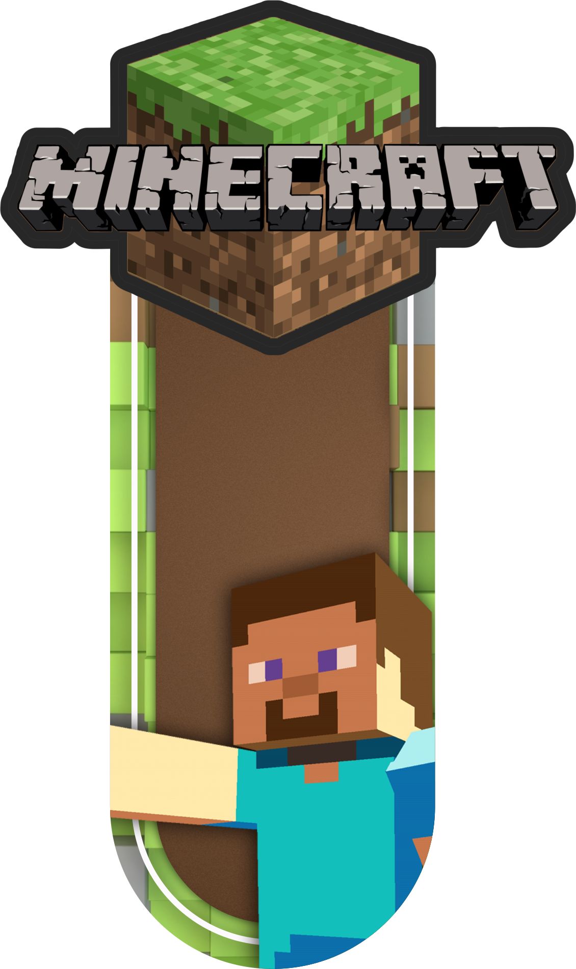 MARCA PÁGINAS Minecraft