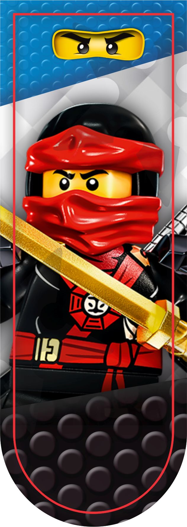 MARCA PÁGINAS NinjaGo