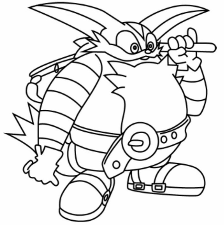 Big the Cat Sonic Prime