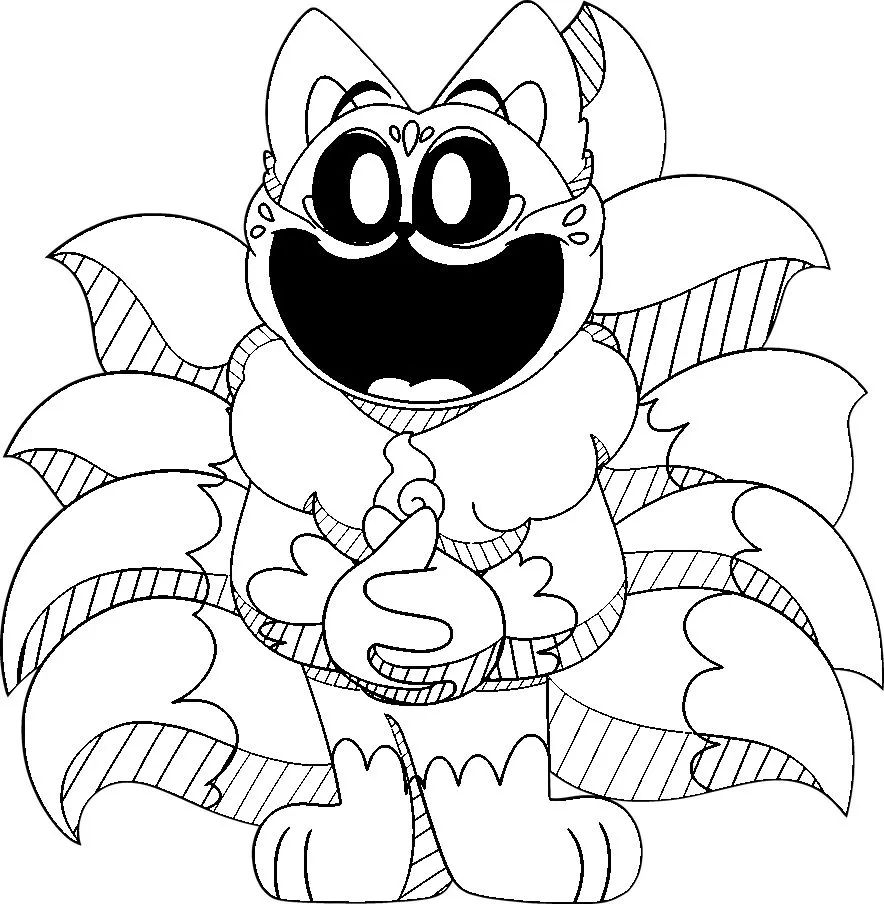 coloriage Smiling Critters à imprimer gratuitement