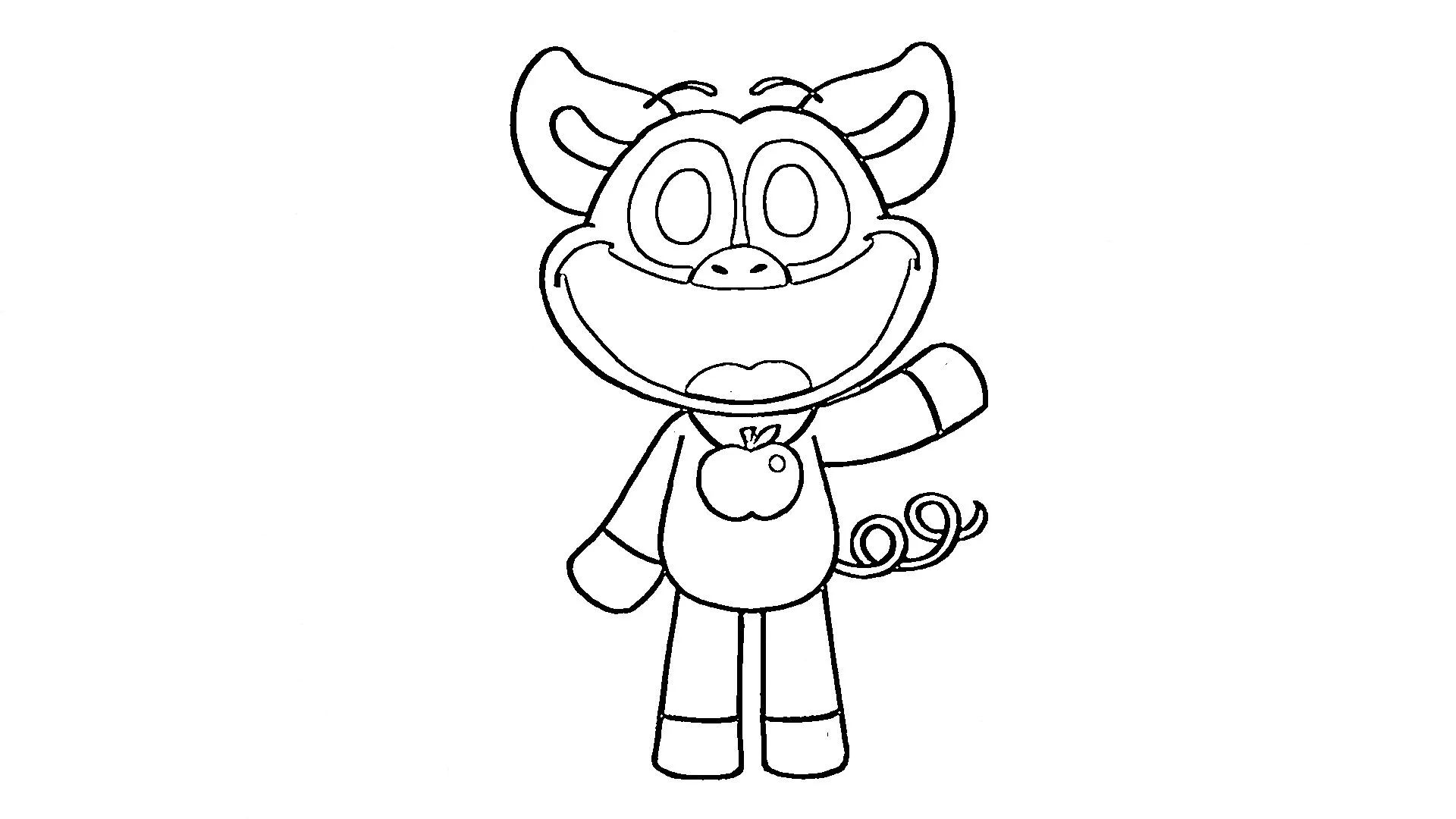 coloriage Smiling Critters gratuit pour enfants