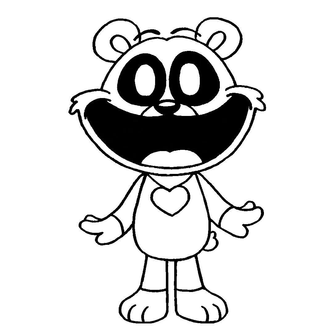 coloriage Smiling Critters de pour enfants