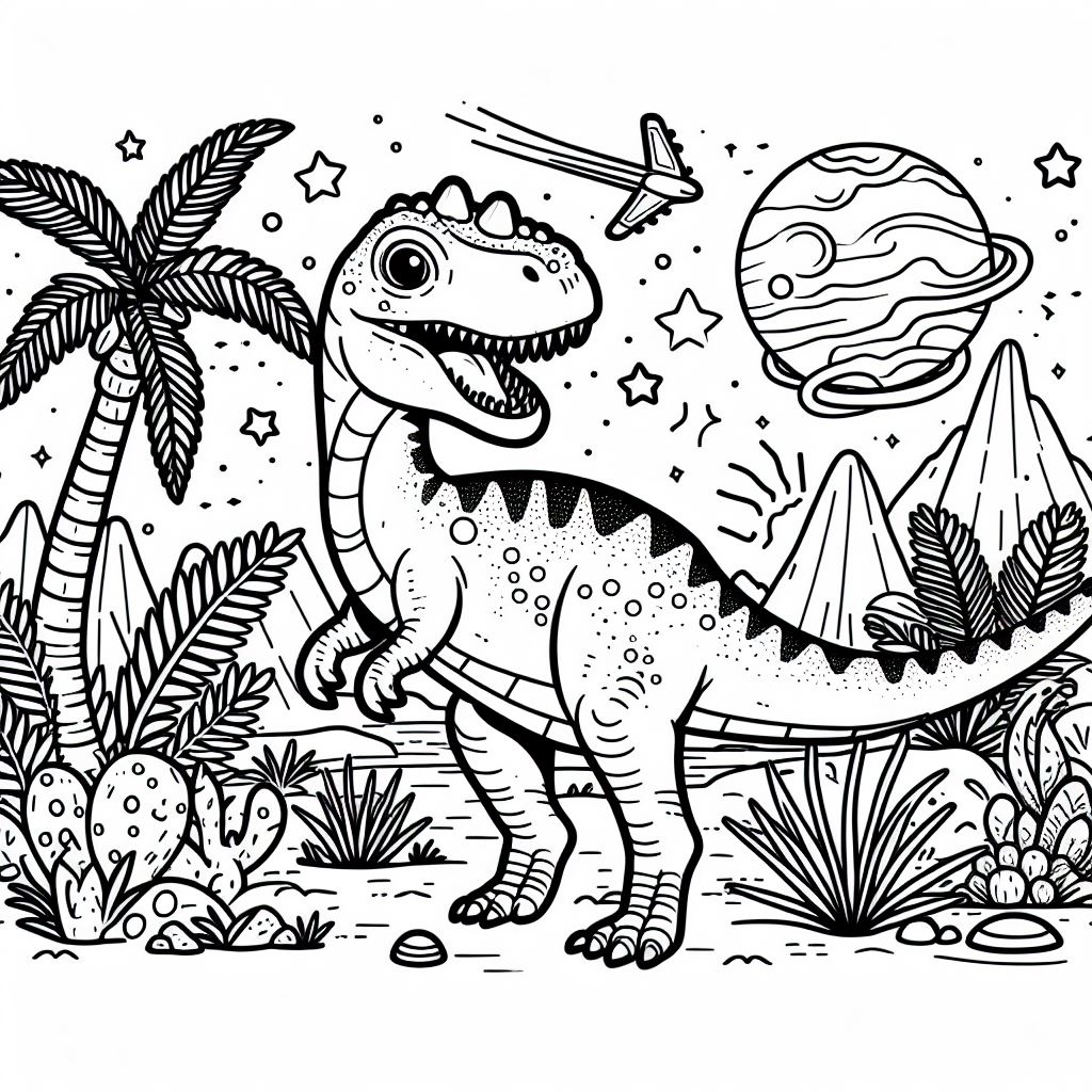 Dinossauro para colorir (1)