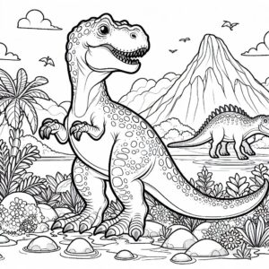 Dinossauro para colorir (10)