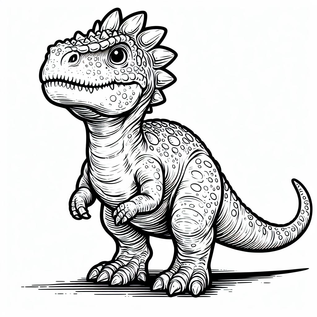 Dinossauro para colorir (11)