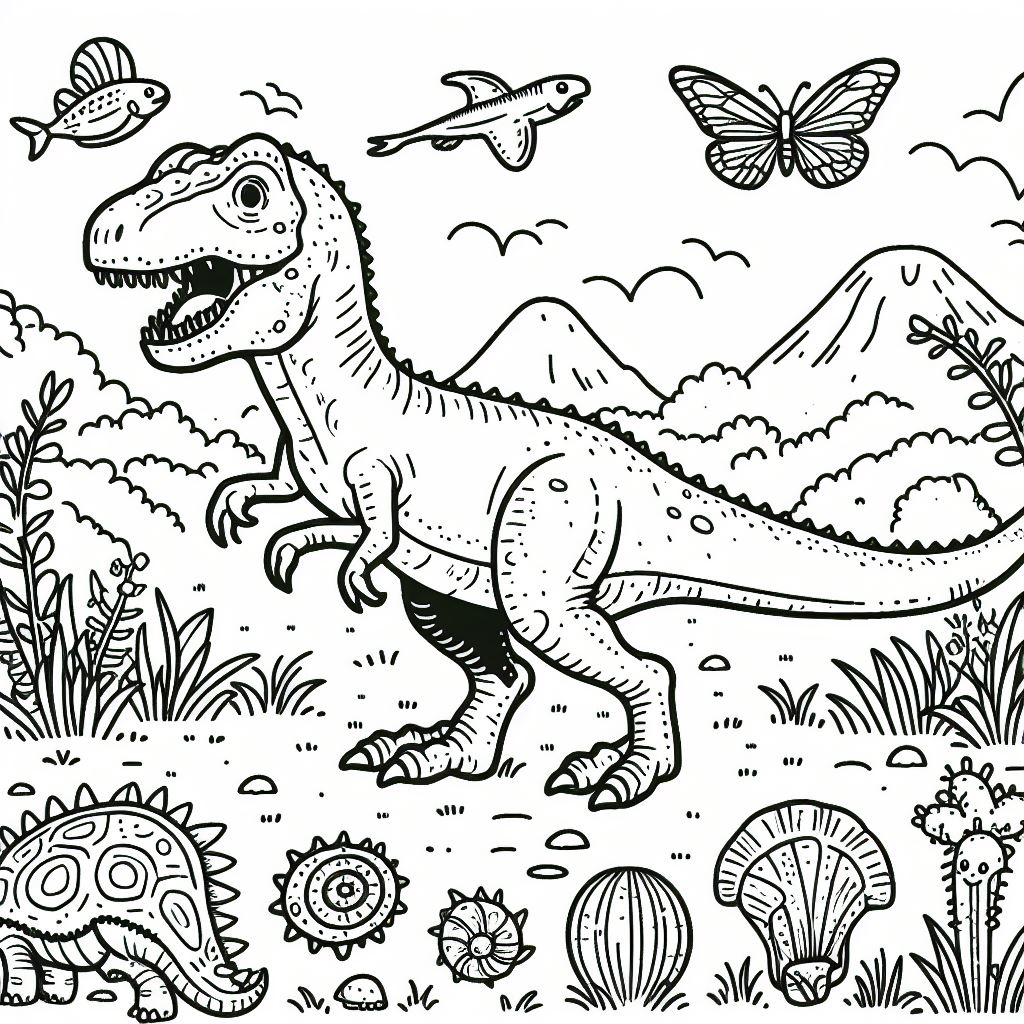 Dinossauro para colorir (13)