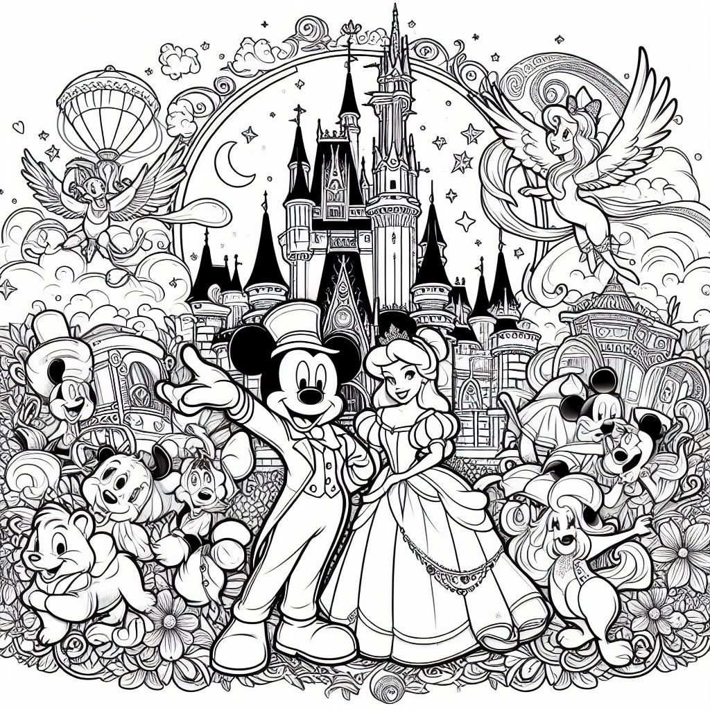 Disney para colorir (1)