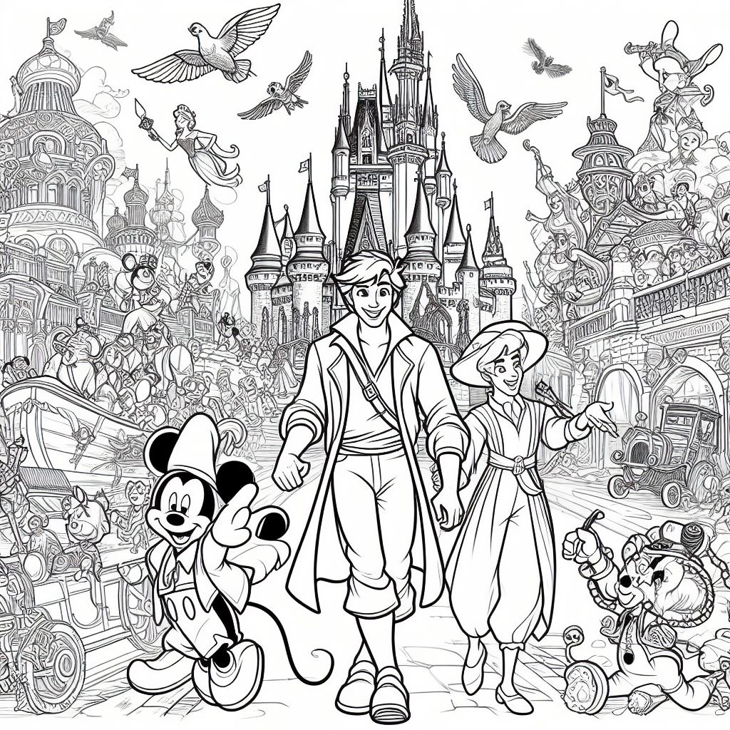 Disney para colorir (3)