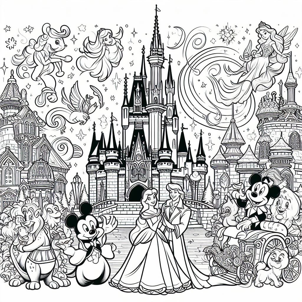 Disney para colorir (5)